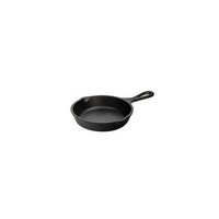 photo Small Round SERVING Pan in Anti-rust Cast Iron - Dimensions: 19.5 x 12.7 à˜ x 2.7 cm' 1